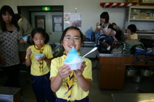 031 ハワイアンブルーシロップ! 美味しくてきれい!!