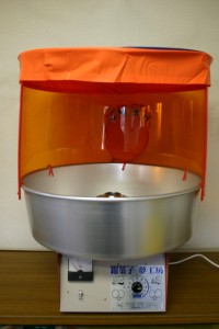 文化祭・学園祭で大人気の綿菓子機！